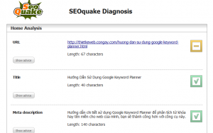 Hướng dẫn sử dụng công cụ SEO phân tích website, từ khóa... SEO Quake
